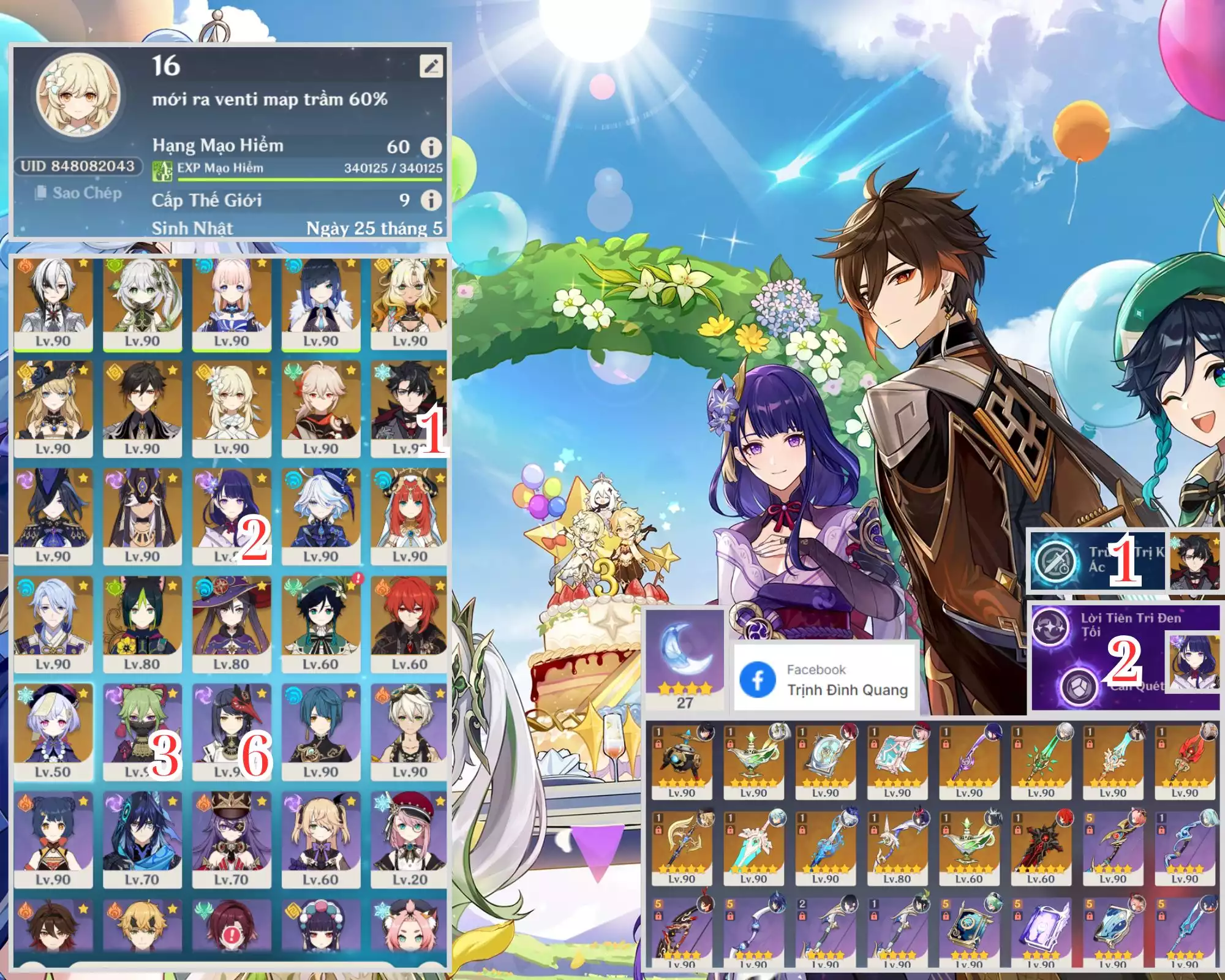 Ảnh acc Genshin